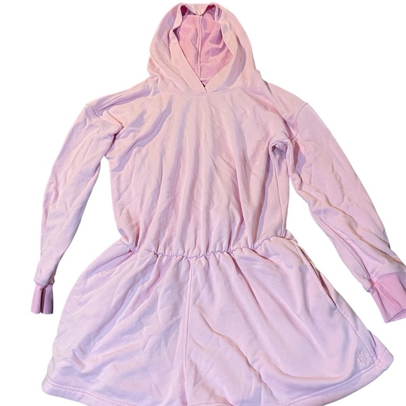 Free People Pink Open-Back Romper - Picture 3 of 6